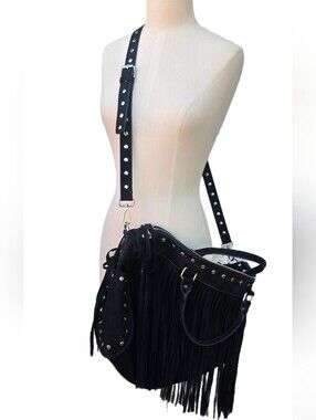 Dolls Kill Club Exx Fringe Weekender Shoulder bag